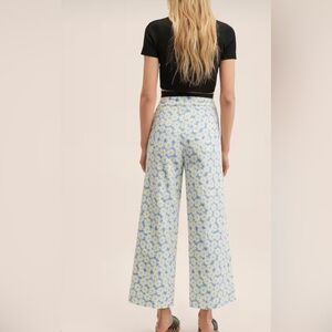 Printed culotte trousers